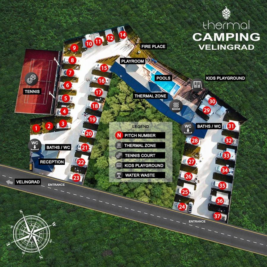 Thermal Camping Velingrad Buitenkant foto